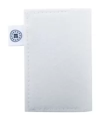 obal na kreditní karty na zakázku bílá s potiskem loga - foto 3