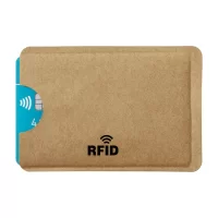 obal na kreditní karty přírodní s potiskem loga - foto 3