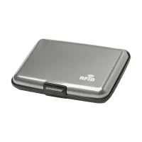 obal na kreditní karty stříbrná s potiskem loga - foto 2