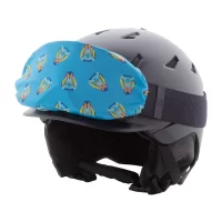 obal na lyžařské brýle na zakázku bílá s potiskem loga - foto 3