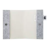 obal na pas RPET na zakázku bílá s potiskem loga - foto 3