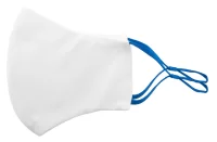 obličejová maska na zakázku modrá s potiskem loga - foto 2