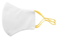 obličejová maska na zakázku žlutá s potiskem loga - foto 2
