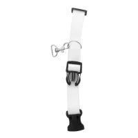 obojek pro psa na zakázku bílá s potiskem loga - foto 2