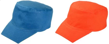 oboustranná čepice červená s potiskem loga