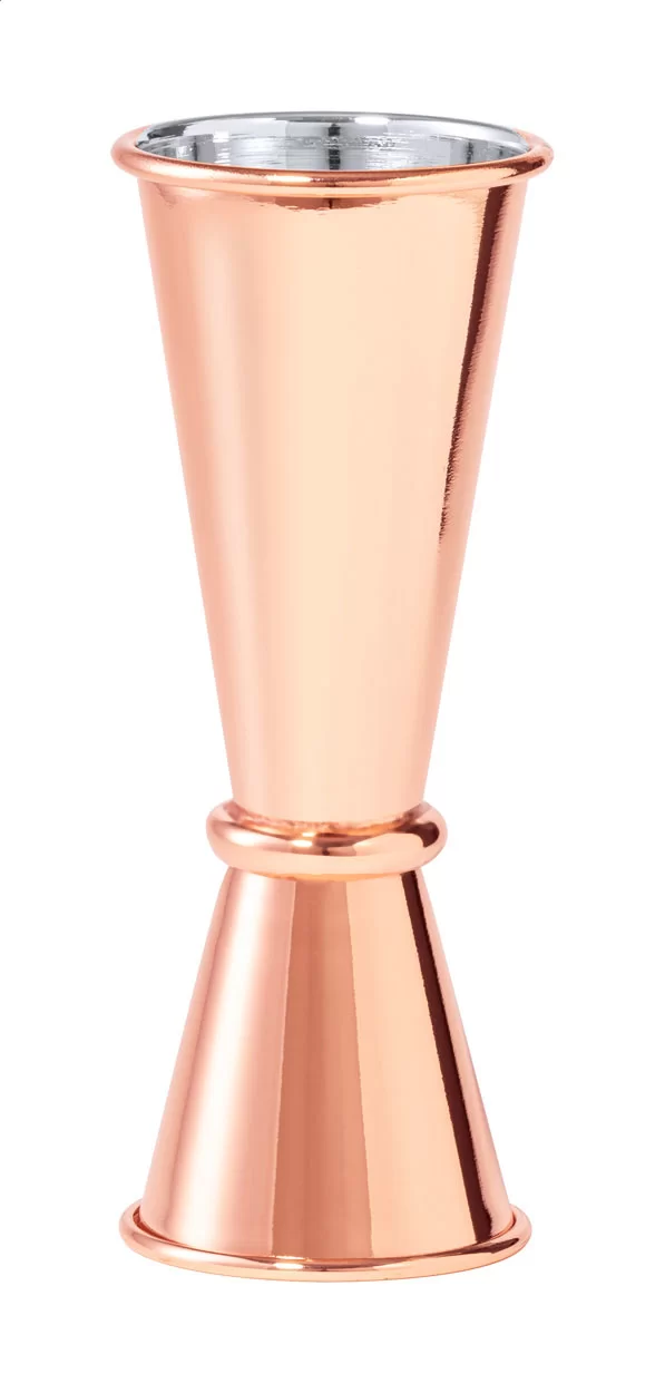 odměrka růžová s potiskem loga