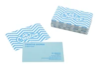 odolné vizitky na zakázku bílá s potiskem loga