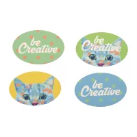 odznak s magnetem na zakázku přírodní s potiskem loga - foto 4