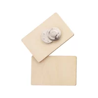 odznak s magnetem na zakázku přírodní s potiskem loga - foto 2