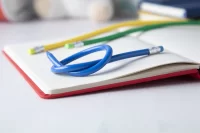 ohebná tužka modrá s potiskem loga - foto 2