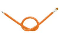 ohebná tužka oranžová s potiskem loga - foto 2