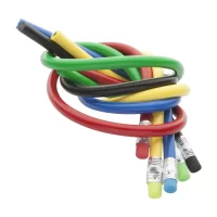 ohebná tužka žlutá s potiskem loga - foto 3