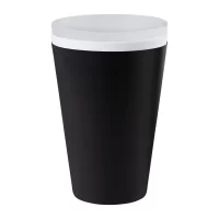 opakovaně použitelný kelímek černá s potiskem loga - foto 2