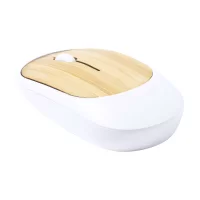 optická myš přírodní s potiskem loga - foto 2