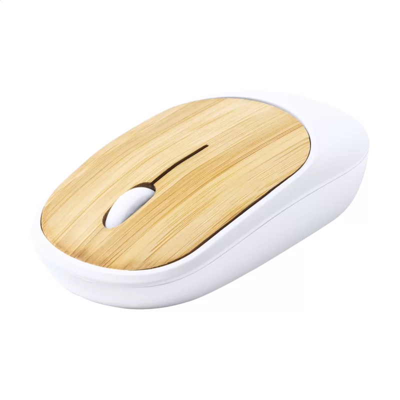 optická myš přírodní — reklamní předmět s vlastním potiskem optická myš přírodní s potiskem loga