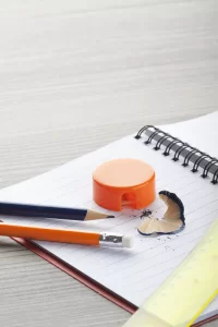 ořezávátko oranžová s potiskem loga - foto 3