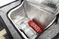 organizér do kufru z RPET šedá s potiskem loga - foto 3