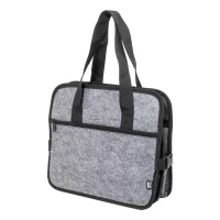 organizér do kufru z RPET šedá s potiskem loga - foto 6