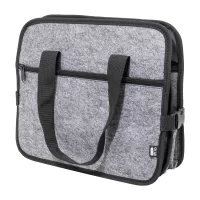 organizér do kufru z RPET šedá s potiskem loga - foto 7