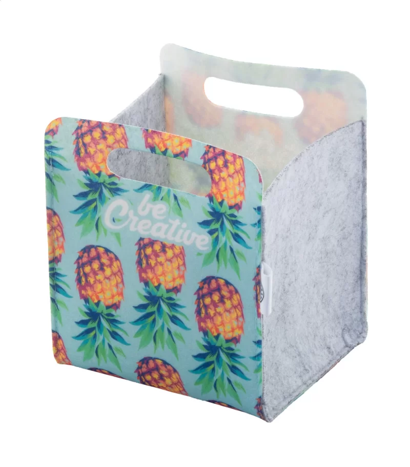 organizér na stůl na zakázku bílá s potiskem loga