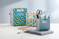 organizér na stůl na zakázku bílá s potiskem loga - foto 7