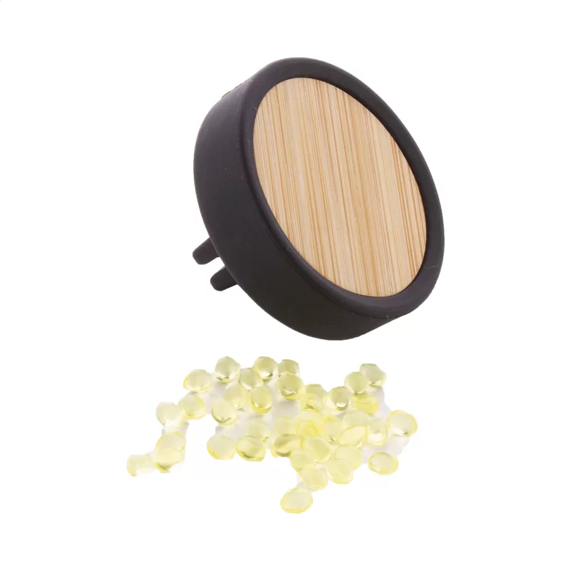 osvěžovač vzduchu do auta černá — reklamní předmět s vlastním potiskem osvěžovač vzduchu do auta černá s potiskem loga