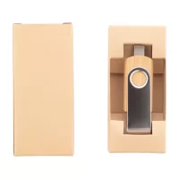 OTG USB flash disk přírodní s potiskem loga - foto 9