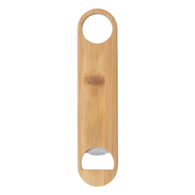otvírák na láhve přírodní s potiskem loga