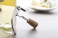 otvírák na víno stříbrná s potiskem loga - foto 4