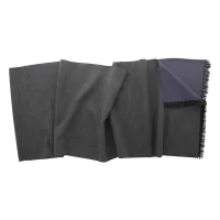 pánská šála tmavě modrá s potiskem loga - foto 2