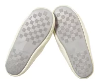 pantofle přírodní s potiskem loga - foto 4