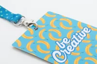 papírová jmenovka na zakázku bílá s potiskem loga - foto 5