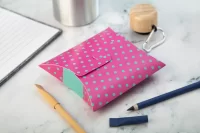 papírová vypouklá krabička bílá s potiskem loga - foto 10