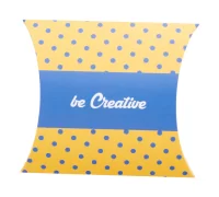 papírová vypouklá krabička bílá s potiskem loga - foto 7