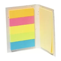 papírový blok se semínky bílá s potiskem loga