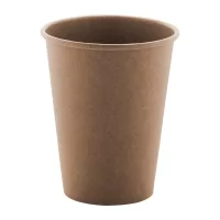 papírový kelímek, 340 ml přírodní s potiskem loga
