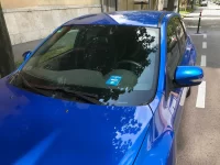 parkovací hodiny bílá s potiskem loga - foto 11