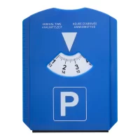 parkovací karta modrá s potiskem loga