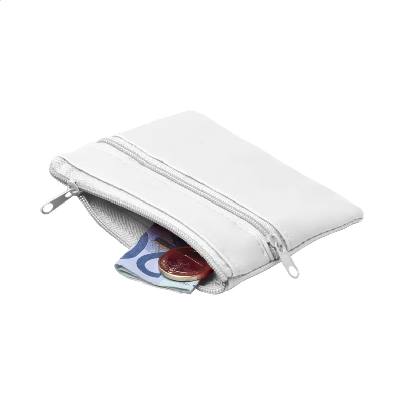 peněženka bílá — reklamní předmět s vlastním potiskem peněženka bílá s potiskem loga