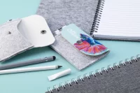 peněženka na zakázku bílá s potiskem loga - foto 14