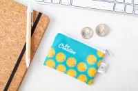 peněženka RPET na zakázku bílá s potiskem loga - foto 5