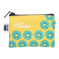 peněženka RPET na zakázku černá s potiskem loga - foto 3