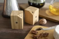 pepřenka a solnička přírodní s potiskem loga - foto 6