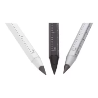 pero bez inkoustu s pravítkem černá s potiskem loga - foto 4