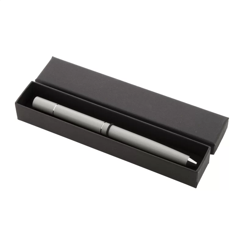 pero bez inkoustu šedá — reklamní předmět s vlastním potiskem pero bez inkoustu šedá s potiskem loga