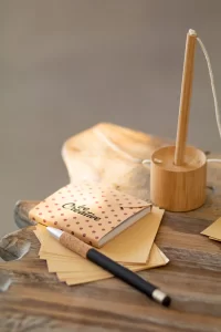 pero na recepce přírodní s potiskem loga - foto 4