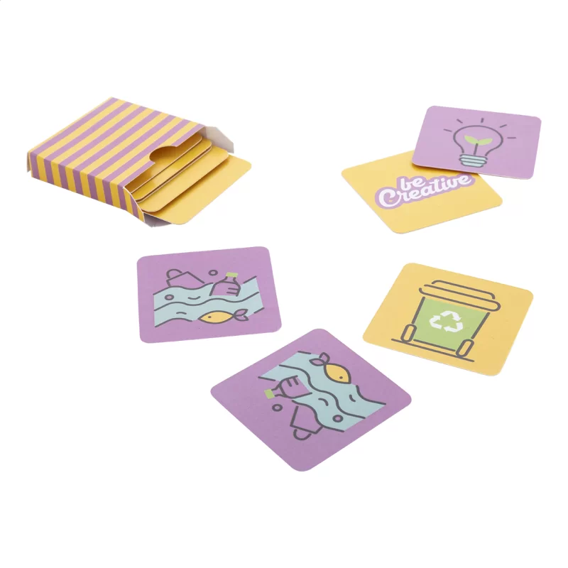 pexeso na zakázku bílá s potiskem loga