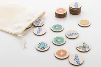 pexeso na zakázku přírodní s potiskem loga - foto 5