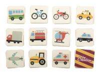 pexeso na zakázku přírodní s potiskem loga - foto 4