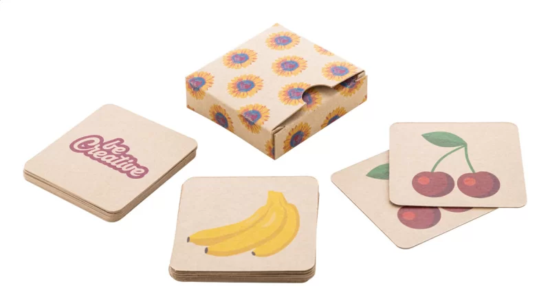 pexeso na zakázku přírodní s potiskem loga